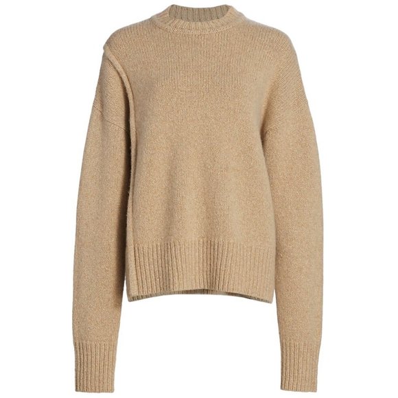 The Row Capua Cashmere Sweater Beige Size M - Picture 2 of 7